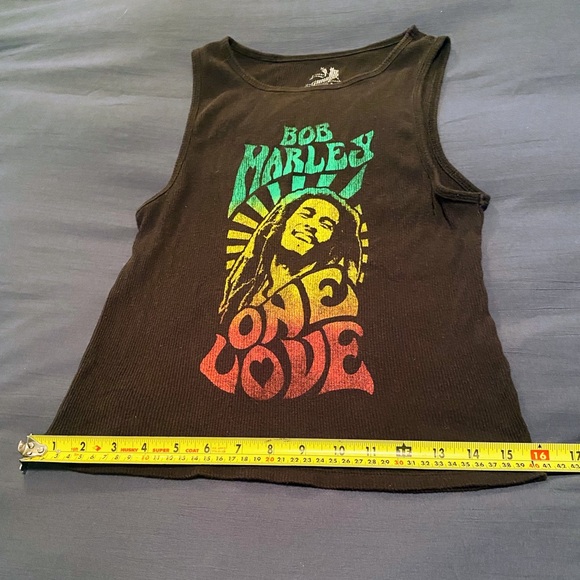 Bob Marley One Love women’s tank top size small black - Picture 9 of 9
